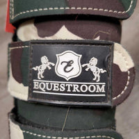 Closed Hind Boots, velcro, fleece *vgc, dirty, hairy, mnr frayed edges