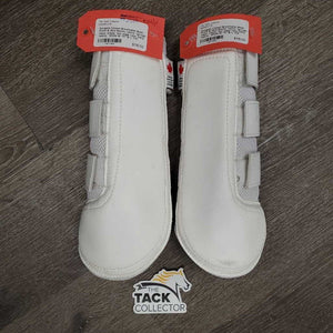 Closed Breathable Mesh Front & Hind Boots, velcro *gc/vgc, clean, stains, mnr edge rubs, hairy velcro