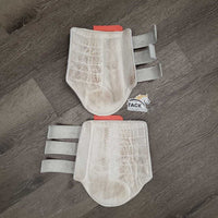 Closed Breathable Mesh Front & Hind Boots, velcro *gc/vgc, clean, stains, mnr edge rubs, hairy velcro
