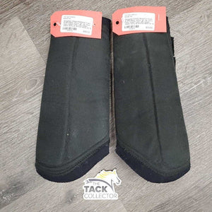 Closed Neoprene Front & Hind Boot, velcro *gc, rip, clean, hairy, faded? rubs, pilly edges, velcro: fluffy & threads