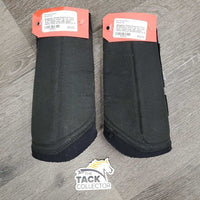 Closed Neoprene Front & Hind Boot, velcro *gc, rip, clean, hairy, faded? rubs, pilly edges, velcro: fluffy & threads