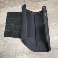 Closed Neoprene Front & Hind Boot, velcro *gc, rip, clean, hairy, faded? rubs, pilly edges, velcro: fluffy & threads
