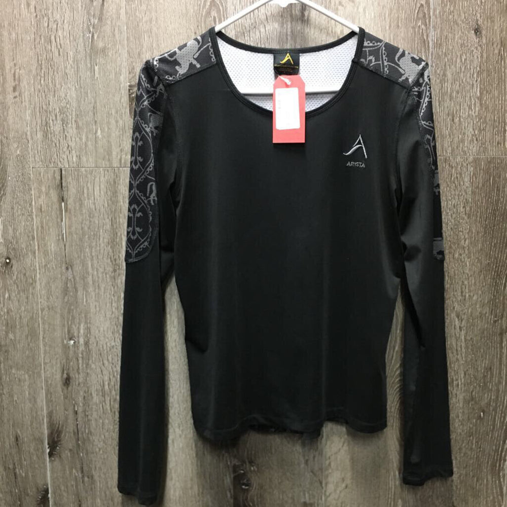 LS Sun Shirt, Mesh Back & Sleeves *vgc, mnr seam rubs, older