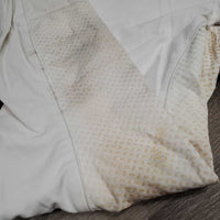 Full Seat Sticky Breeches *gc, stains, curled inner waist, v.stained & discolored legs & seats
