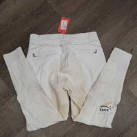 Full Seat Sticky Breeches *gc, stains, curled inner waist, v.stained & discolored legs & seats
