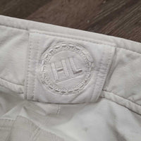 Full Seat Breeches *gc, stains, seam puckers, older, stained seat & legs