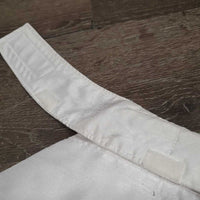 Dressage Stock Tie, attached velcro collar, xsm brooch *vgc, mnr seam puckers & rubs
