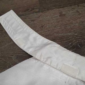 Dressage Stock Tie, attached velcro collar, xsm brooch *vgc, mnr seam puckers & rubs
