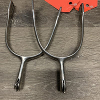 Light Dressage RowelSpurs *vgc, clean, scratches, scuffs, rubs
