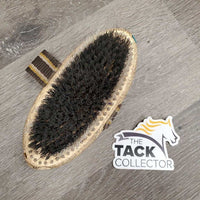 Body Brush, handle *fair, missing bristles, stains, dirt, older