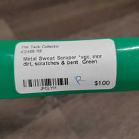 Metal Sweat Scraper *vgc, mnr dirt, scratches & bent
