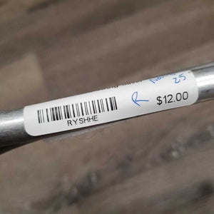 Humane Aluminum Twitch, string, snap *gc, clean, scratches, scrapes, dirty/stained string