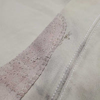 Euroseat Breeches *gc/fair, pulled seat seam, v.stained seat & legs, curled inside, knees: unstitched & pilly
