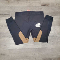 Euro Seat Breeches *gc, undone seams, faded, seam puckers, seat rubs & pills
