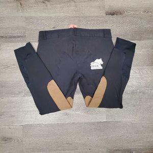 Euro Seat Breeches *gc, undone seams, faded, seam puckers, seat rubs & pills