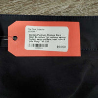 Euro Seat Breeches *gc, undone seams, faded, seam puckers, seat rubs & pills
