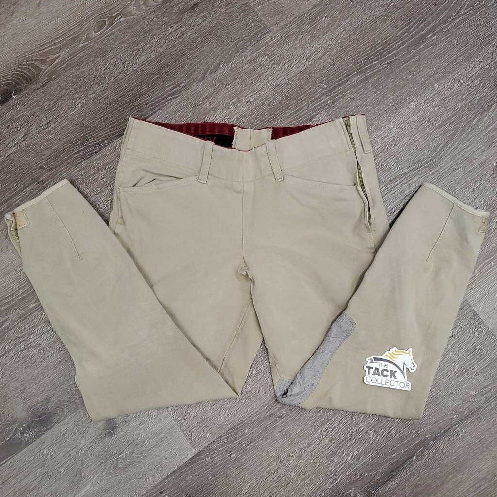 Breeches *fair, older, v.puckered knees & seat, seam puckers, discolored seat & legs