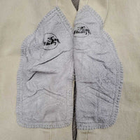 Breeches *fair, older, v.puckered knees & seat, seam puckers, discolored seat & legs
