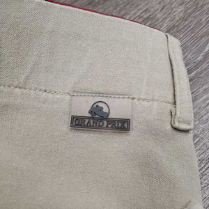 Breeches *fair, older, v.puckered knees & seat, seam puckers, discolored seat & legs