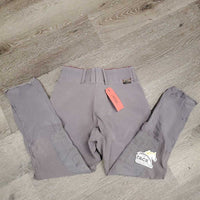 Side Zip Breeches *fair/poor, shrunk, v.puckered legs, faded, undone stitching, stains
