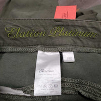 Euroseat Breeches *gc, faded, repaired/rough seam, seam puckers, stained seat & legs
