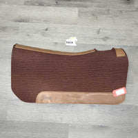 The Performer 100% Virgin Wool Felt Western Saddle Pad *like new, v. mnr hair transfer