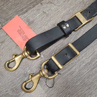 Biothane Tie Down Strap, 2 snaps, 2 conway buckles *gc, dirt
