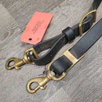 Biothane Tie Down Strap, 2 snaps, 2 conway buckles *gc, dirt
