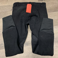 Hvy Cotton Breeches *vgc, mnr hair, older, mnr undone stitching
