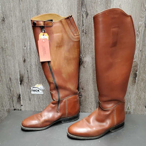 Dressage Boots, Zips, Navy Bag, 2x brush *vgc, clean, rubs, mnr scuffs, scratches, stains & scrapes