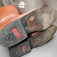 Dressage Boots, Zips, Navy Bag, 2x brush *vgc, clean, rubs, mnr scuffs, scratches, stains & scrapes
