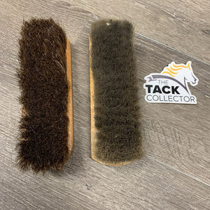 Dressage Boots, Zips, Navy Bag, 2x brush *vgc, clean, rubs, mnr scuffs, scratches, stains & scrapes