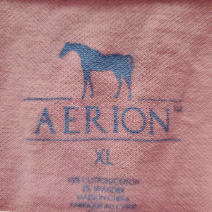 SS Polo Shirt, 1//4 Button Up *gc, mnr stains