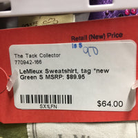 Sweatshirt, tag *new
