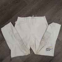 Breeches, Side Zip *gc, stains, puckers, older, hairy velcro, v.discolored seat & legs
