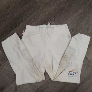 Breeches, Side Zip *gc, stains, puckers, older, hairy velcro, v.discolored seat & legs