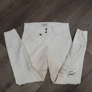 Euroseat Breeches *gc/fair, seam puckers, v.stained seat & legs, snags, seam rubs
