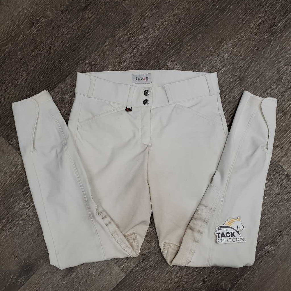 Euroseat Breeches *gc/fair, seam puckers, v.stained seat & legs, snags, seam rubs