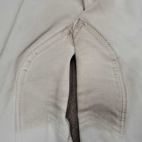 Euroseat Breeches *gc/fair, seam puckers, v.stained seat & legs, snags, seam rubs
