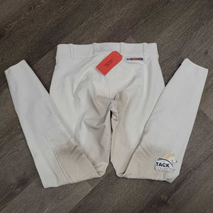 Euroseat Breeches *gc/fair, seam puckers, v.stained seat & legs, snags, seam rubs