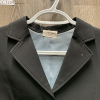 Technical? Show Jacket *gc, older, button hole threads, bubbled, pin holes, stains, puckers & dent
