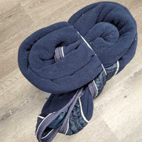 Fleece Cooler, "Beaumont Horse Trials Entry", 0 legs/tail *vgc, mnr hair, pilly, threads, puckers, clean
