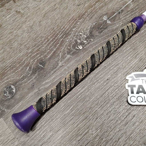 Riding Crop, grippy handle *gc/fair, faded, rubs, peeling grip