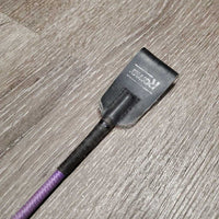 Riding Crop, grippy handle *gc/fair, faded, rubs, peeling grip
