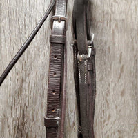 Rsd Bridle, Braided Reins *gc, dry, stiff, bent, scraped edges, rubs, peeled spots, creases
