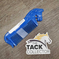 Horse Head Plastic Mane Comb *gc, clean, mnr stains
