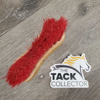 Face Brush *gc, clean, older, hairy, mnr bent & squished bristles, edges: rubs & peeled