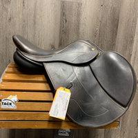 17" MW - Adj *5.5" NSC Aotearoa Close Contact Saddle, NSC Burgundy Cover, 2 Billet Guards, 4 Velcro Blocks, Wool Flocking, Front & Rear Gusset Panels, Flaps: 13.5"L x 14.25"W Serial #: 54911 MW GPX
