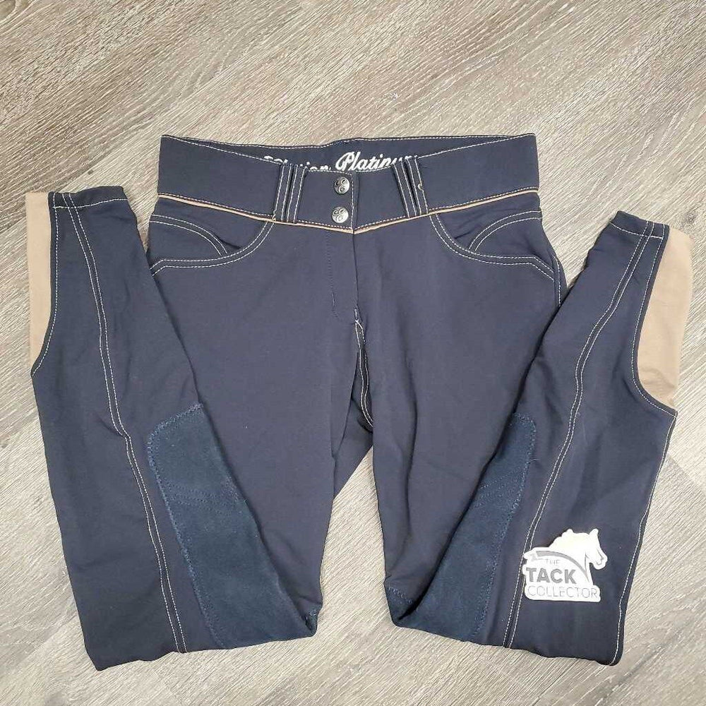 EuroSeat Breeches *gc, faded, snags, rubs, seam puckers, stitches: undone & rubs