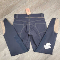 EuroSeat Breeches *gc, faded, snags, rubs, seam puckers, stitches: undone & rubs
